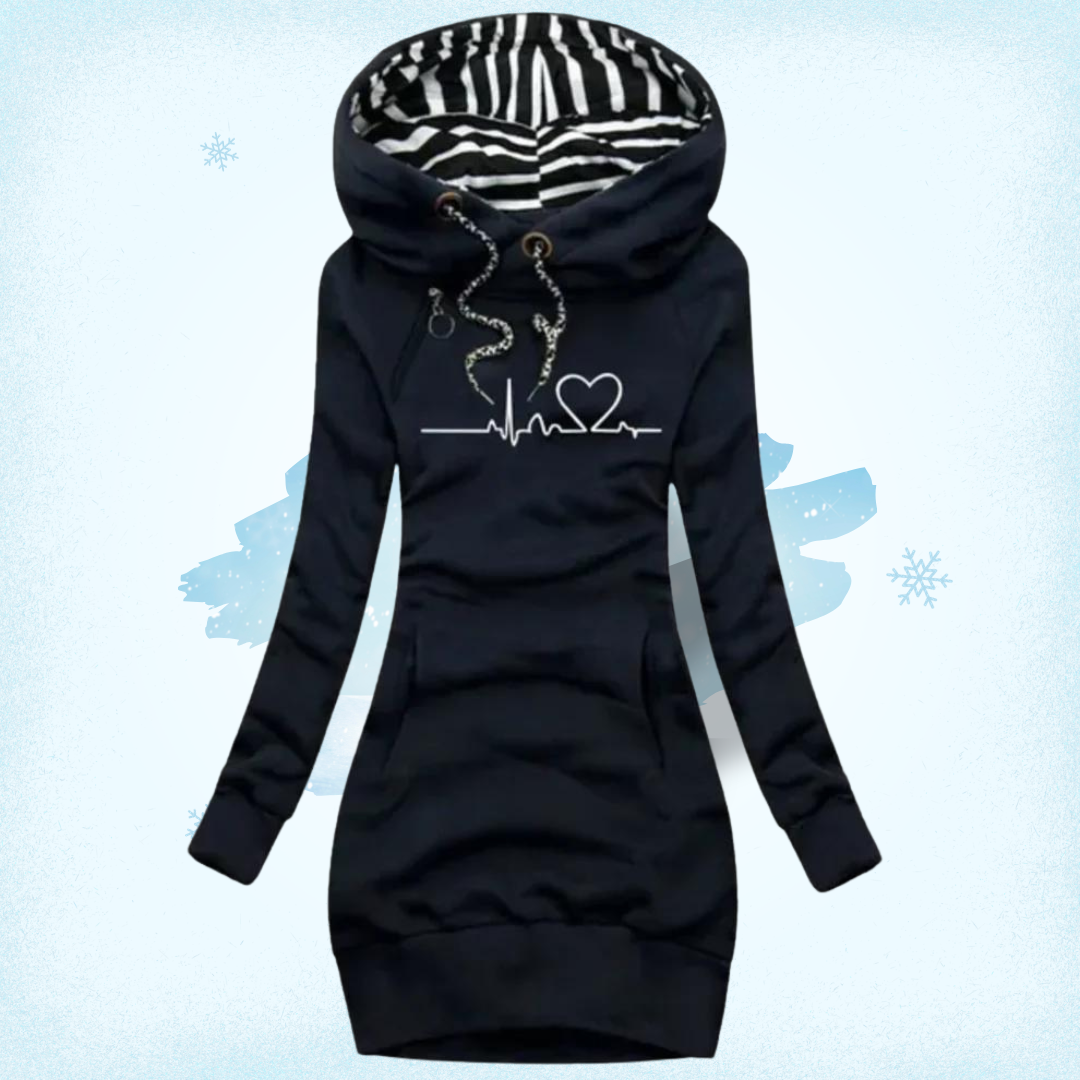 CozyHeart - Der Hoodie mit Herzschlag - Virona