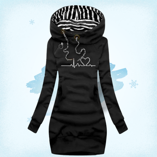 CozyHeart - Der Hoodie mit Herzschlag - Virona